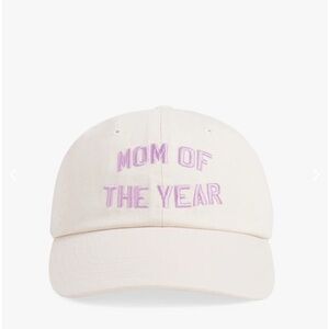 Favorite Daughter Cream Cap with Purple Embroidery- MOM OF THE YEAR hat 🧢
